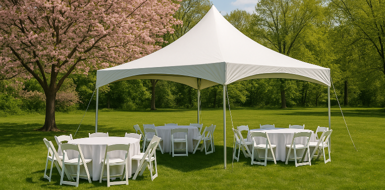 Primavera de eventos ao ar livre: como escolher a tenda certa para sua festa ou confraternização